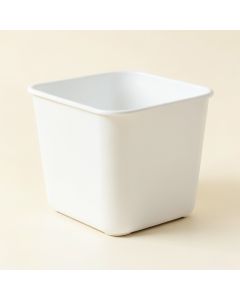 Alder Bend Empty Raised Planter - White (synthetic illustration; no displayed measurements)