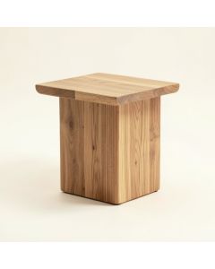 Mateus Teak End Table (synthetic illustration; no displayed measurements)