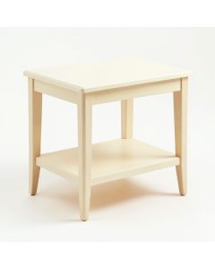 Willow Bridge Side Table - Cream (synthetic illustration; no displayed measurements)