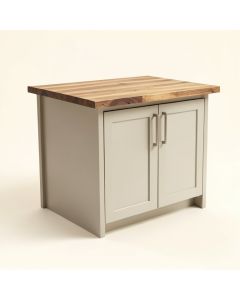 Edalyn Kitchen Island With Butcher Block Top (synthetic illustration; no displayed measurements)
