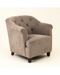 Huntingdon 34 '' Wide Tufted Polyester Chesterfield Chair (synthetic illustration; no displayed measurements)