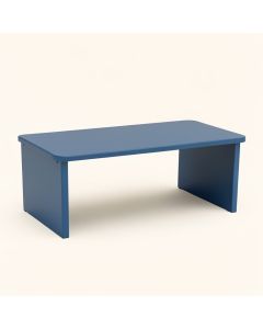 Sage Field Desktop Monitor Riser - Blue (synthetic illustration; no displayed measurements)