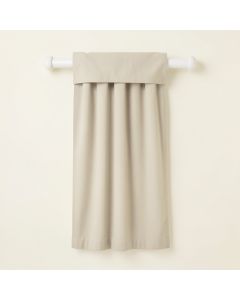 Stasia 2-Way Solid Color Sheer Rod Pocket Single Curtain Panel (synthetic illustration; no displayed measurements)