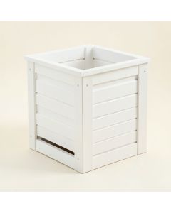 Heath Canyon Closed Garden Compost Bin - White (synthetic illustration; no displayed measurements)