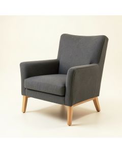 Ebron 26 '' Wide Polyester Wingback Chair (synthetic illustration; no displayed measurements)