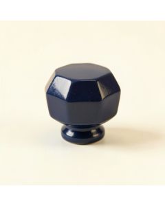 Vale Bend Cabinet Knob Without Packaging - Navy (synthetic illustration; no displayed measurements)