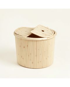 Spruce Brook Laundry Hamper - Ivory (synthetic illustration; no displayed measurements)
