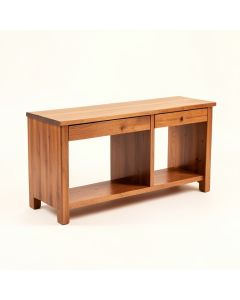 Doiron 45.3 '' Solid Wood Console Table (synthetic illustration; no displayed measurements)