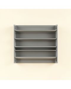 Cove Canyon Empty Wall-Mounted Tool Organizer Panel - Gray (synthetic illustration; no displayed measurements)