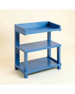 Cedar Bend Empty Countertop Canister Rack - Blue (synthetic illustration; no displayed measurements)
