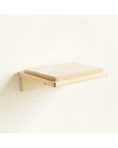 Summit Dell Wall-Mounted Cat Perch - Cream (synthetic illustration; no displayed measurements)