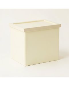 Bay Bridge Closed Outdoor Storage Box - Cream (synthetic illustration; no displayed measurements)
