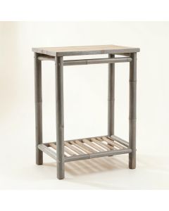 Lake Dell Freestanding Laundry Folding Counter - Gray (synthetic illustration; no displayed measurements)
