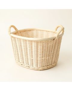 Heath Bluff Empty Storage Basket - Ivory (synthetic illustration; no displayed measurements)