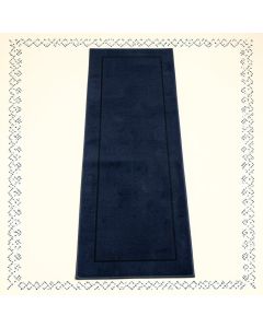Elm Crest Narrow Runner Rug - Navy (synthetic illustration; no displayed measurements)
