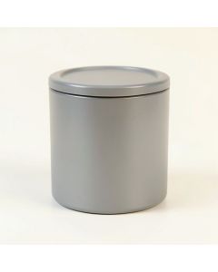 Rowan Bluff Storage Canister With Lid - Gray (synthetic illustration; no displayed measurements)