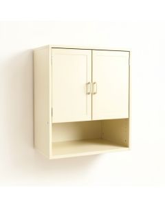 River Crossing Wall-Mounted Laundry Cabinet - Ivory (synthetic illustration; no displayed measurements)