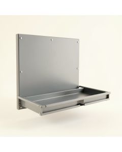 Glen Bend Empty Wall-Mounted Tool Organizer Panel - Gray (synthetic illustration; no displayed measurements)