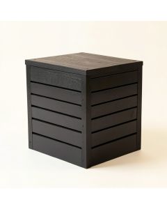 Clay Branch Closed Garden Compost Bin - Black (synthetic illustration; no displayed measurements)
