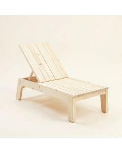 Alder Bend Outdoor Lounge Chair - Ivory (synthetic illustration; no displayed measurements)