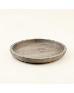 Wren Crest Serving Tray - Gray (synthetic illustration; no displayed measurements)