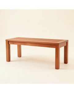 Birch Bluff Indoor Bench - Terracotta (synthetic illustration; no displayed measurements)