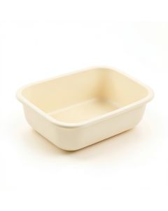 Stone Dale Empty Under-Desk Cable Tray - Ivory (synthetic illustration; no displayed measurements)