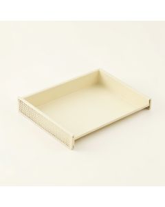 Birch Field Empty Under-Desk Cable Tray - Cream (synthetic illustration; no displayed measurements)