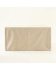 Summit Bend Flat Bed Sheet - Beige (synthetic illustration; no displayed measurements)