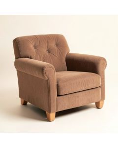 Roselia 26 '' Wide Tufted Polyester Armchair (synthetic illustration; no displayed measurements)