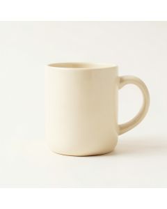 Laurel Bridge Ceramic Mug - Cream (synthetic illustration; no displayed measurements)