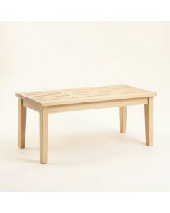Spruce Crossing Indoor Bench - Beige (synthetic illustration; no displayed measurements)