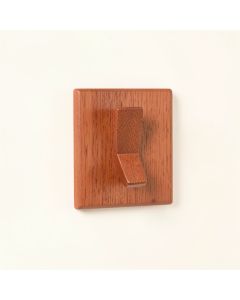 Spruce Canyon Wall-Mounted Robe Hook - Terracotta (synthetic illustration; no displayed measurements)