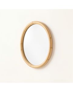 Hill Bluff Framed Wall Mirror - Beige (synthetic illustration; no displayed measurements)