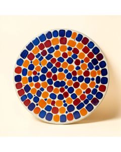 Penny 0.8 '' X 0.8 '' Porcelain Penny Round Mosaic Wall And Floor Tile (synthetic illustration; no displayed measurements)