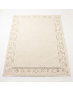 Field Branch Rectangular Area Rug - Ivory (synthetic illustration; no displayed measurements)