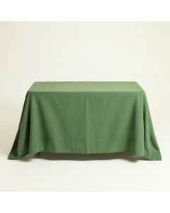 Dune Falls Flat Bed Sheet - Green (synthetic illustration; no displayed measurements)