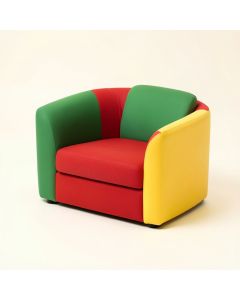 Primary Kids Sofa (synthetic illustration; no displayed measurements)