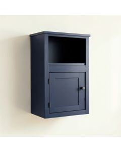 Fern Dell Wall-Mounted Entry Cabinet - Navy (synthetic illustration; no displayed measurements)