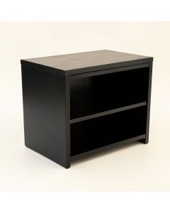 Stone Branch Empty Countertop Canister Rack - Black (synthetic illustration; no displayed measurements)