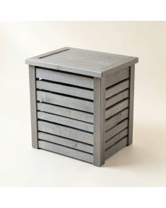 Meadow Bend Closed Garden Compost Bin - Gray (synthetic illustration; no displayed measurements)