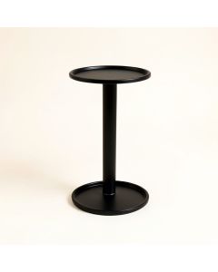 Barabra Black Plant Stand (synthetic illustration; no displayed measurements)