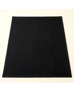 Field Canyon Rectangular Outdoor Rug - Black (synthetic illustration; no displayed measurements)