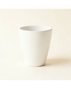 Alder Canyon Empty Planter - White (synthetic illustration; no displayed measurements)