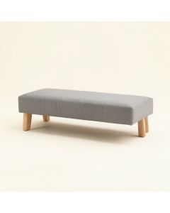 Haakenson Upholstered Wood Bench (synthetic illustration; no displayed measurements)