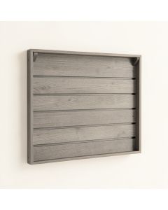 Stone Branch Empty Wall-Mounted Tool Organizer Panel - Gray (synthetic illustration; no displayed measurements)