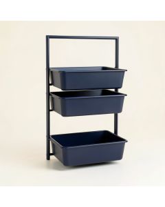 Fern Crest Empty Vertical Garden Frame - Navy (synthetic illustration; no displayed measurements)