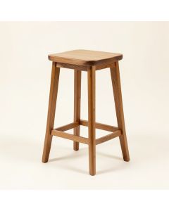 Klara Solid Wood Bar & Counter Stool (synthetic illustration; no displayed measurements)