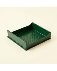 Harbor Edge Empty Under-Desk Cable Tray - Green (synthetic illustration; no displayed measurements)