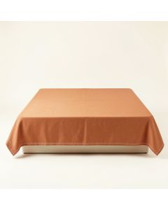 Flint Falls Flat Bed Sheet - Terracotta (synthetic illustration; no displayed measurements)